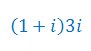 Działania na liczbach zespolonych, zad. 2 Działania na liczbach zespolonych, zad. 2